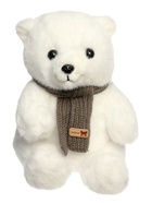 Мягкая игрушка «Пёсик в шарфике» белый, 25 см - фото 120368970