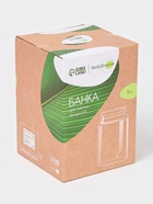 УЦЕНКА Банка для сыпучих продуктов с бамбуковой крышкой «Эко», 3 л, 14.5×14.5×21 см - Фото 7