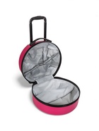 УЦЕНКА Чемодан дет Кукла 18", 37×21×43, отд на молнии, 4 колеса, фуксия 10976695