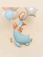 Воздушный шар фольгированный 3D 43" «Цирк. Весёлый тюлень», только под воздух - Фото 2