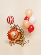 Воздушный шар фольгированный 3D 44" «Цирк. Лев», только под воздух - Фото 5