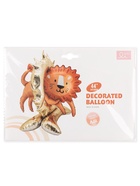 Воздушный шар фольгированный 3D 44" «Цирк. Лев», только под воздух - Фото 6