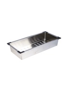 УЦЕНКА Корзина для сушки на раковину AFLORN AF90240, 43х21х8 см, нержавеющая сталь - Фото 1