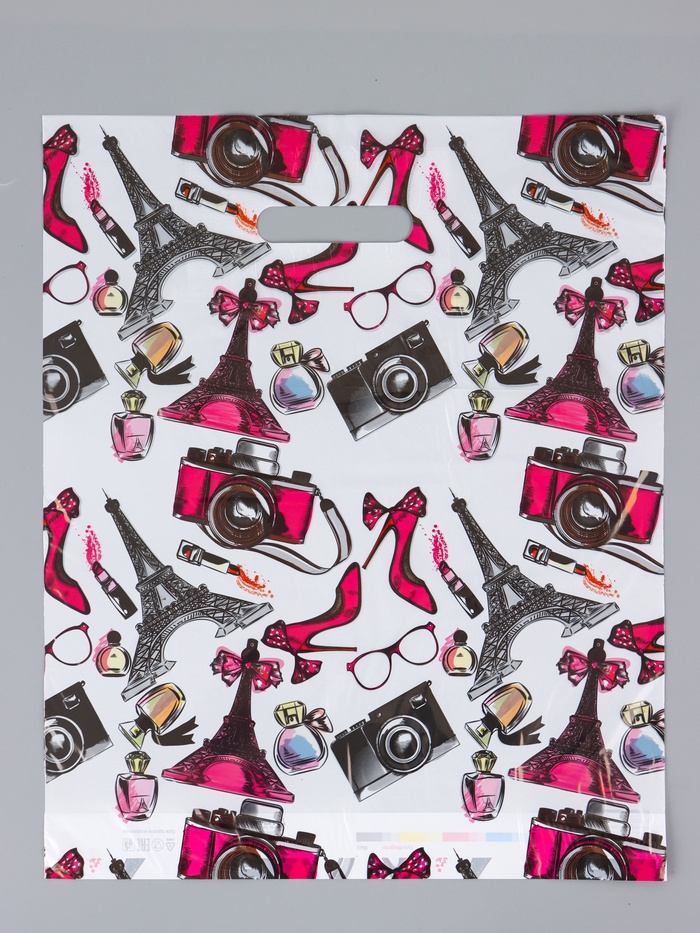 Пакет «Аксессуар», полиэтиленовый с вырубной ручкой, 36×43 + 3 см, 35 мкм - Фото 1