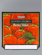 Пакет «Клубника крупная», полиэтиленовый с вырубной ручкой, 45?45 + 3 см, 65 мкм (комплект 50 шт) - фото 65462134