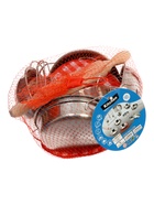 Игровой набор металлической посуды «Вкусный ужин», 15 предметов 10934834