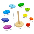 Пирамидка "Десятка", 10деталей - фото 120060960