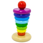 Пирамидка "Десятка", 10деталей - фото 120060965