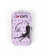 УЦЕНКА Набор маникюр 6пр 1-1-1-4 Кошки МИКС 11×6.8×1.5 см пакет QF 10976885