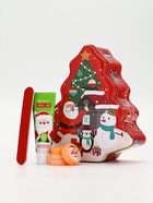 Подарочный набор новогодний Warm Winter, бальзам для губ, крем для рук и пилочка, URAL LAB - фото 120060972