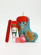 Подарочный набор новогодний Happy Holidays, бальзам для губ, крем для рук и пилочка, URAL LAB - фото 120061008