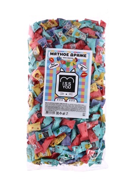 Мятные конфеты Miss you, ассорти вкусов, 500 г