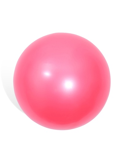 Мяч для художественной гимнастики FIG Металлик, d=15 см, розовый