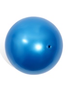Мяч для художественной гимнастики FIG Металлик, d=15 см, синий - фото 8090193
