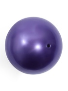 Мяч для художественной гимнастики FIG Металлик, d=15 см, фиолетовый - фото 8090196