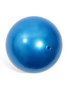 Мяч для художественной гимнастики Металлик, d=19 см, синий - фото 8090208