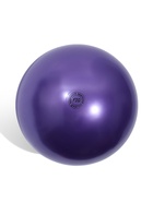 Мяч для художественной гимнастики Металлик, d=19 см, фиолетовый - фото 8090213
