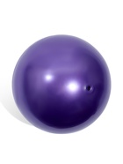 Мяч для художественной гимнастики Металлик, d=19 см, фиолетовый - фото 8090214