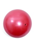 Мяч для художественной гимнастики Металлик, с глиттером, d=19 см, красный - фото 8090217