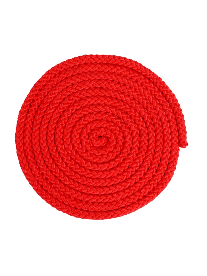 Скакалка для художественной гимнастики, 3 м, красная - Фото 1