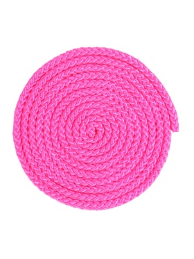 Скакалка для художественной гимнастики 3м, розовый-неон