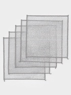 Салфетка металлическая для мытья посуды, однослойная, 25×25 см, набор 5 шт. 10909106