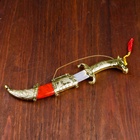 УЦЕНКА Макет оружия «Сувенирный нож. Конь», ножны серебро с красным, клинок 22 см, лезвие 12 см - Фото 3