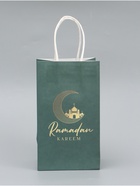 Пакет подарочный крафтовый Ramadan, 12×21×9 см - Фото 2