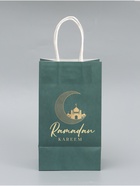 Пакет подарочный крафтовый Ramadan, 12×21×9 см - Фото 4