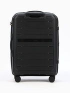 УЦЕНКА Чемодан 24", PP, 43*26*66, отд на молнии, код замок, 4 колеса, черный - Фото 5