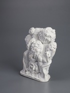 УЦЕНКА Фигура "Ангел и Фея с розой" белый 12х26х24см 10977361