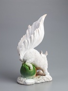 УЦЕНКА Фигура "Белка на большом орехе" 30х17х12см - Фото 6