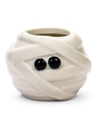 Декоративное кашпо для цветов «Мумия», 50 мл, 10×10×10 см, керамическое, белое, Greengo 10932679