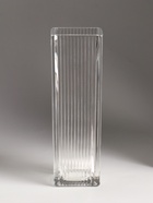 Ваза «Бритт», полосы, 24×8 см, стекло, прозрачная 10933728