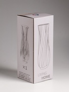 Ваза «Бьорг», 24.5×9 см, стекло, прозрачная 10933731