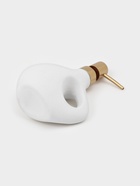 Дозатор для жидкого мыла Modern Gold, белый 10938486