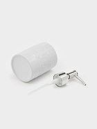 Набор для ванной Antic, 2 предмета, дозатор для мыла, стакан, белый 10938488