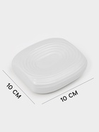 Набор для ванной Love, 4 предмета, дозатор для мыла, 2 стакана, мыльница, белый 10938496