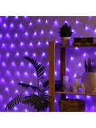 УЦЕНКА СЕТЬ ECO. IP20, Ш:1.6 м, В:1.6 м, Н.С. LED-144-220V, 8 режимов, СИНИЙ - Фото 6