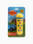 УЦЕНКА Музыкальный микрофон СИНИЙ ТРАКТОР "Любимые песенки" песни из мф., цвет желтый - Фото 4