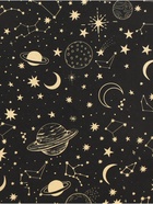 Бумага упаковочная глянцевая «Космос», 70 × 100 см 10889843