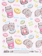 Бумага упаковочная глянцевая «Котики», 70 × 100 см 10889844