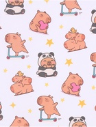 Бумага упаковочная «Капибары», 70 × 100 см 10889849