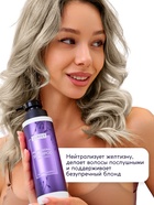 Шампунь для волос SEMILY нейтрализатор желтизны блонда, 400 мл - Фото 2