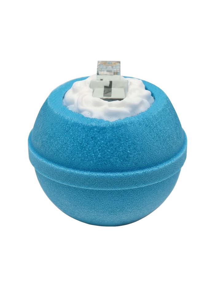 Бомбочка для ванн CUBEHERO синяя, 210 г МИКС - Фото 1