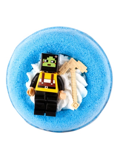 Бомбочка для ванн CUBEHERO синяя, 210 г МИКС