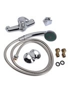 УЦЕНКА Смеситель для душа Accoona А8060, однорычажный, хром - Фото 4