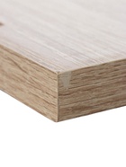 УЦЕНКА Прилавок торговый, 850×500×900, ЛДСП, стекло, цвет серый - Фото 4