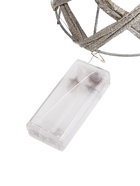 УЦЕНКА Светодиодная фигура «Конусы плетёные» 40, 60, 80 см, текстиль, металл, от батареек AAх2, свечение тёплое белое 10977814