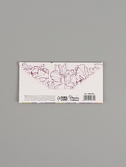 Конверт для денег «Поздравляю», яркие цветы, двусторонний, 16.5×8 см 10619312